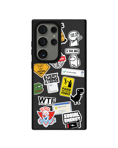 Android Leather Grip - Brand Parody 2.0