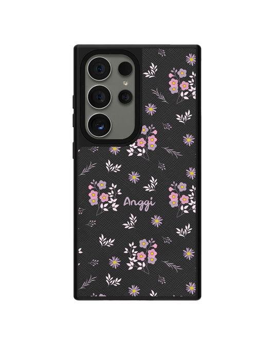 Android Leather Grip Case - Cherry Blossom