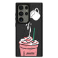 Android Leather Grip Case - Raspberry Frappe