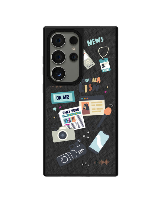 Android Leather Grip - Journalism