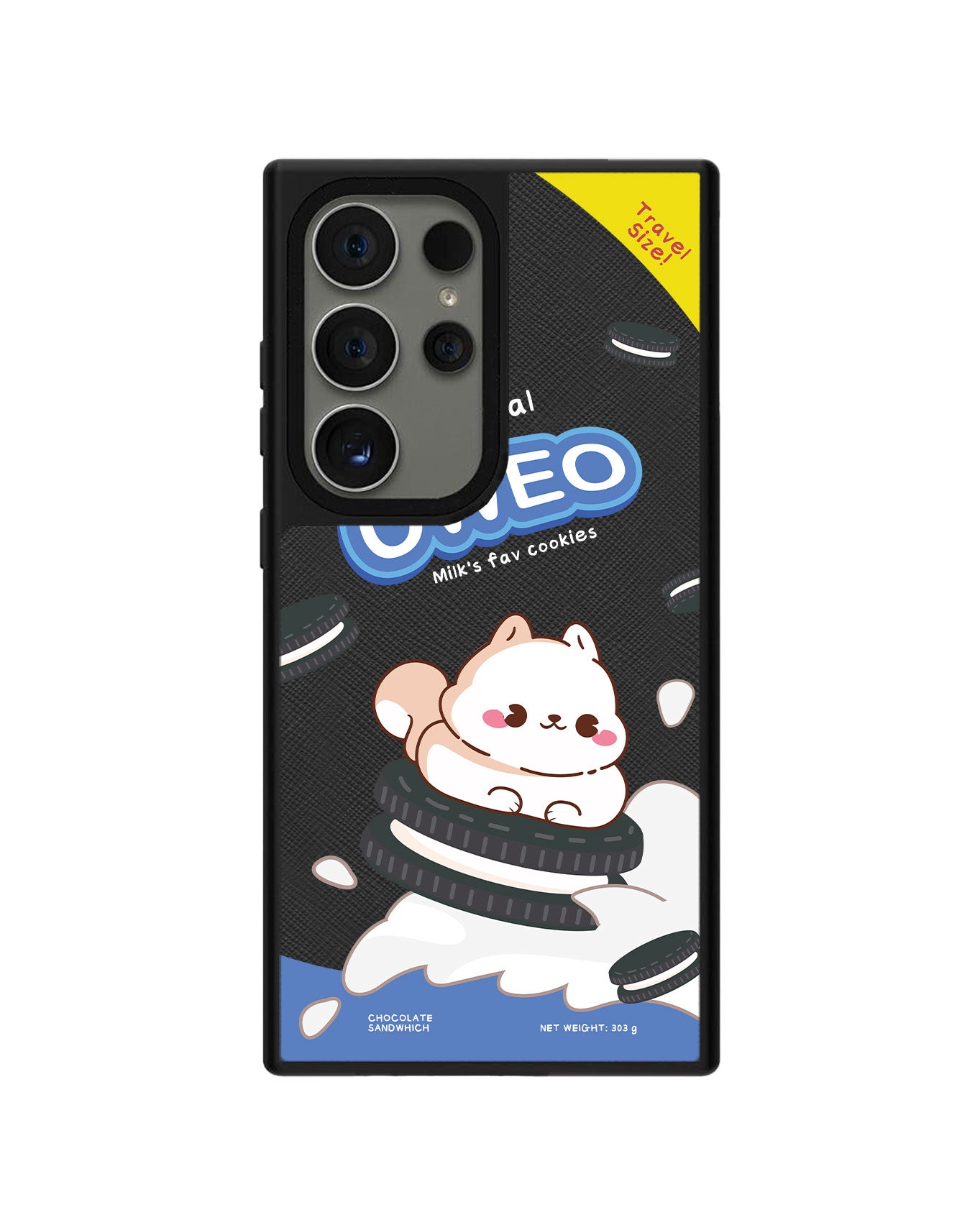 Android Leather Grip Case - Oweo Dog