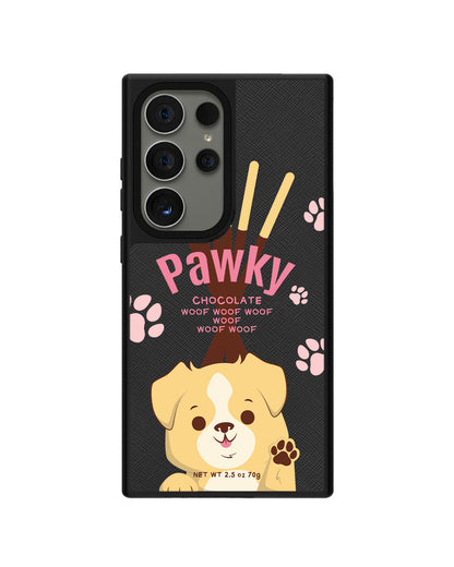 Android Leather Grip - Pawky Dog