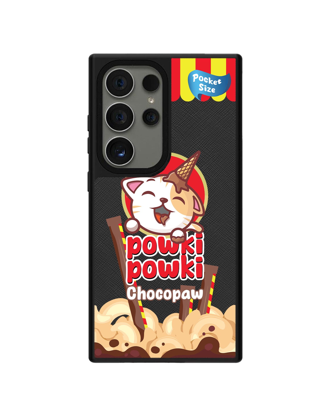 Android Leather Grip Case - Powki Powki