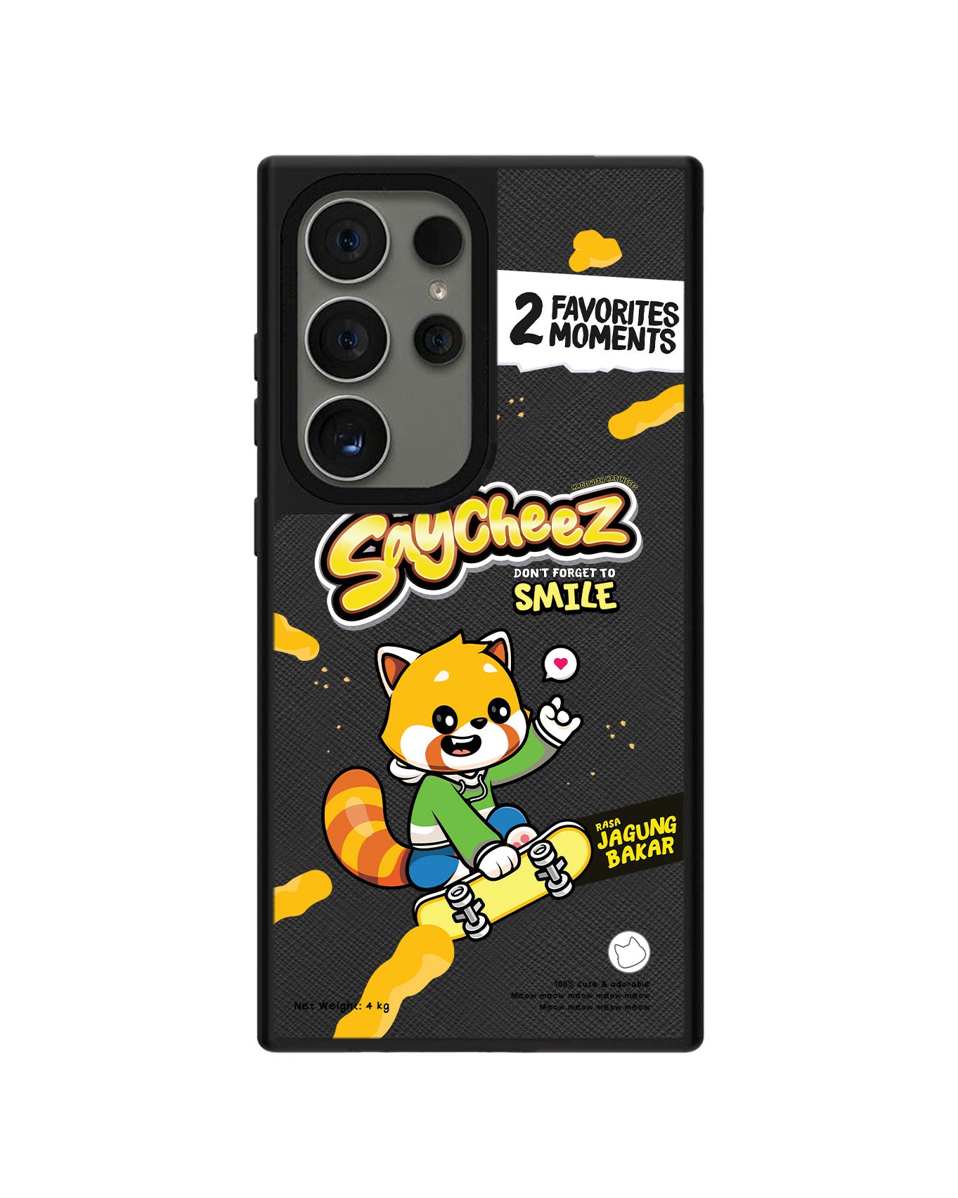 Android Leather Grip Case - Saycheez