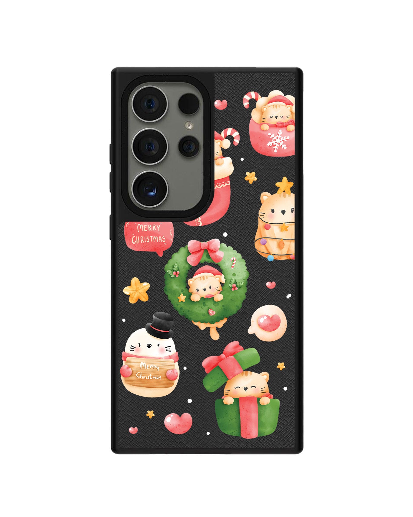 Android Leather Grip Case - Storybook Christmas 1.0