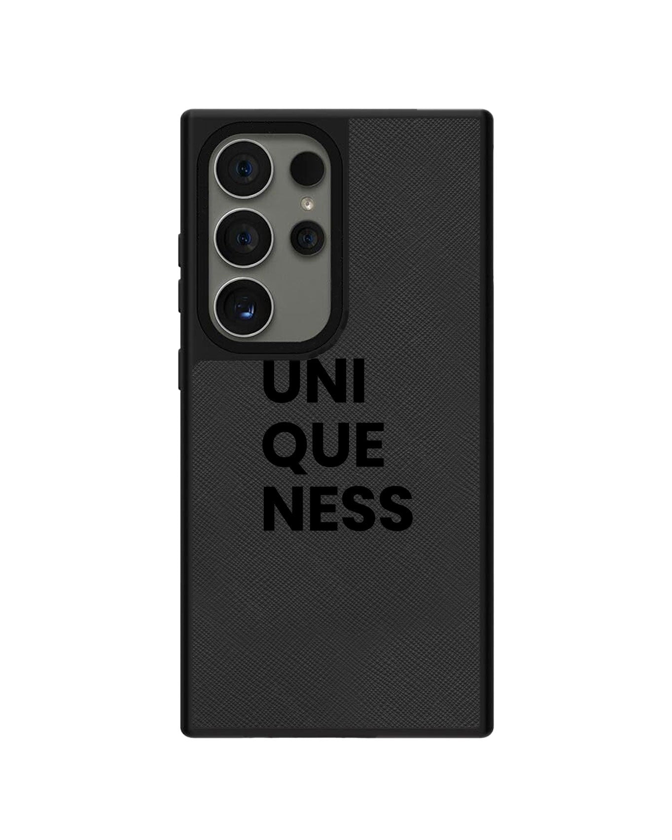 Android Leather Grip Case - Uniqueness 2.0