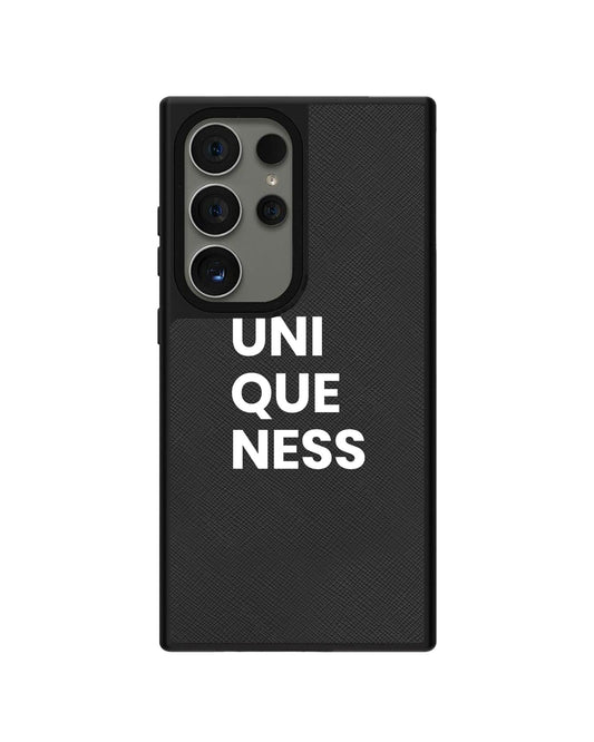 Android Leather Grip Case - Uniqueness