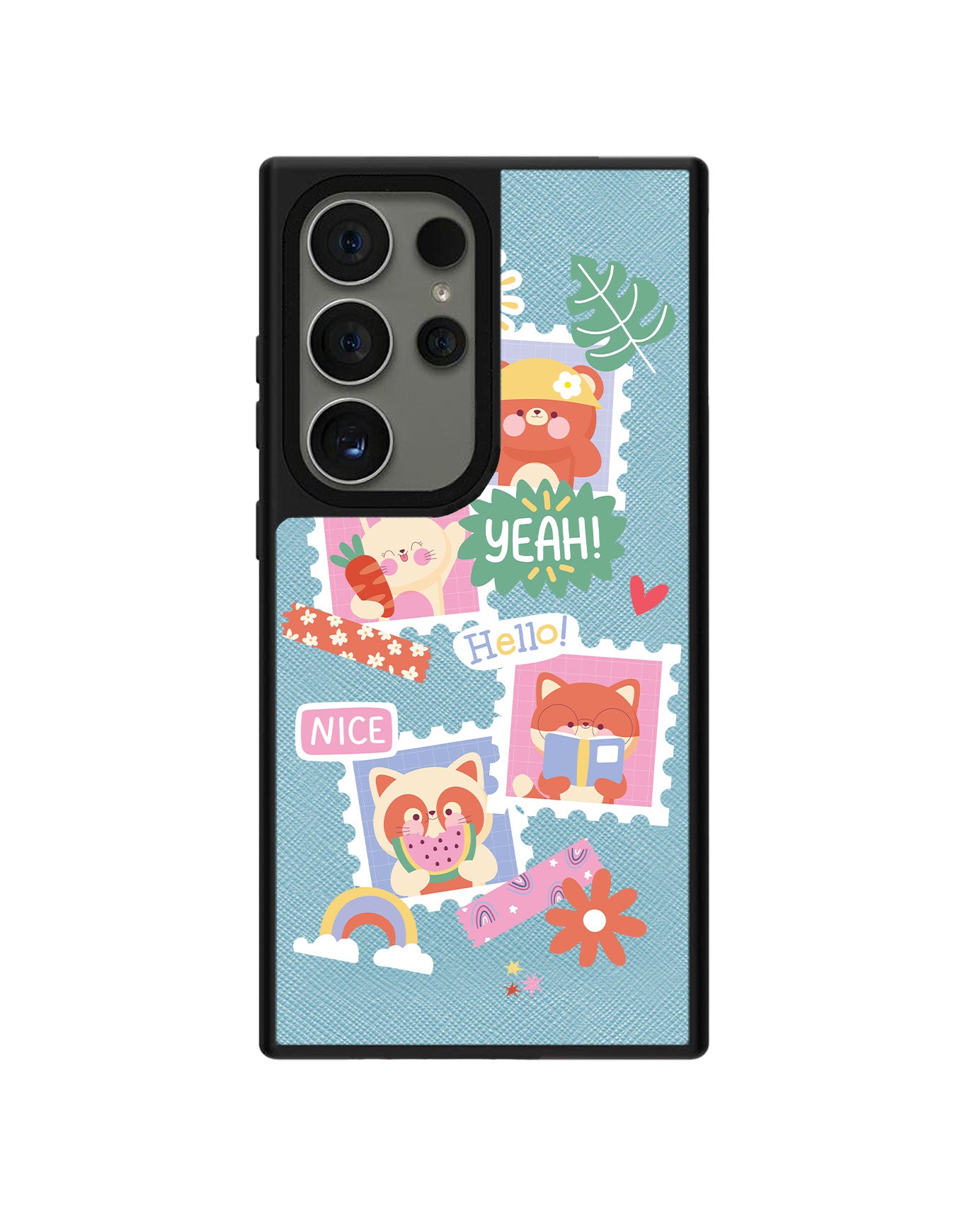 Android Leather Grip Case - Animal Squad