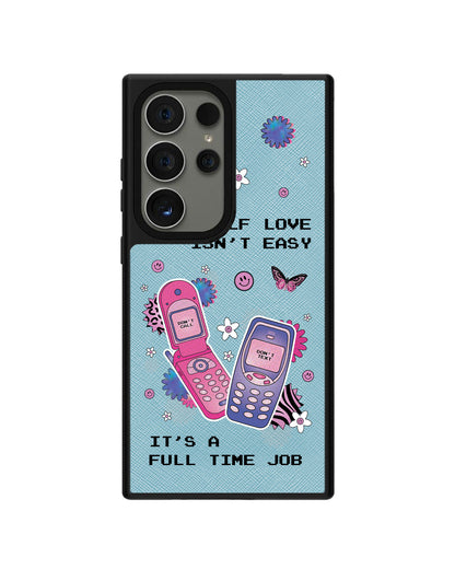Android Leather Grip - Busy Love Myself