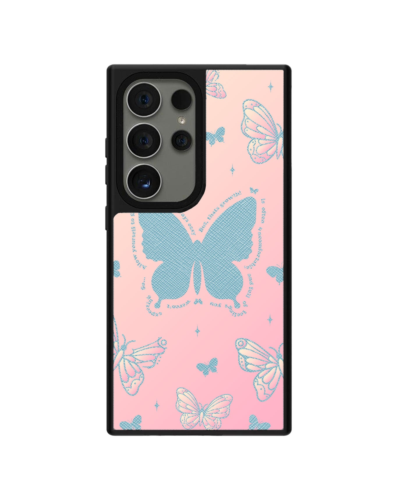 Android Leather Grip Case - Butterfly Effect 1.0