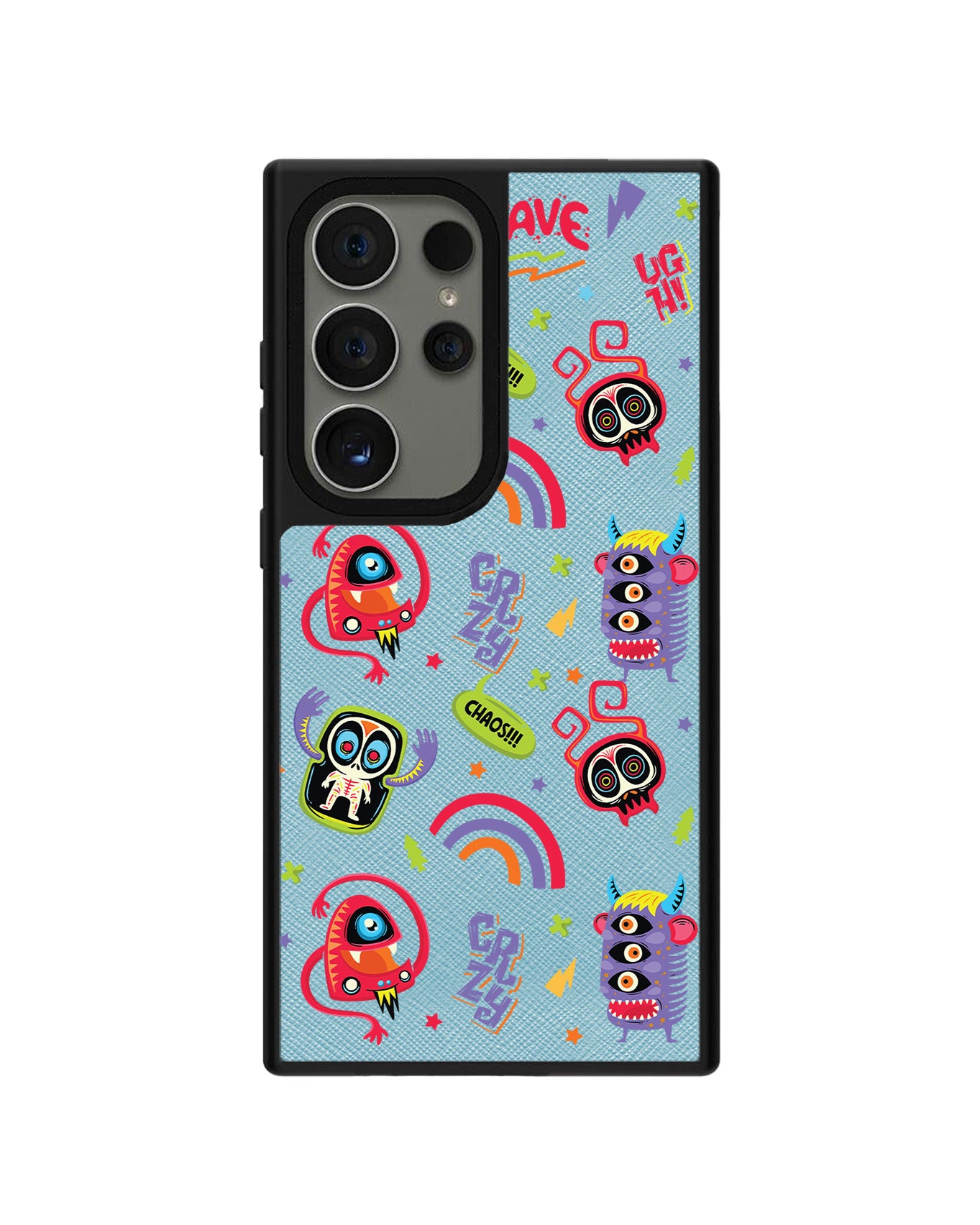 Android Leather Grip Case - Baby Monster