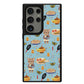 Android Leather Grip Case - Cooking Cat