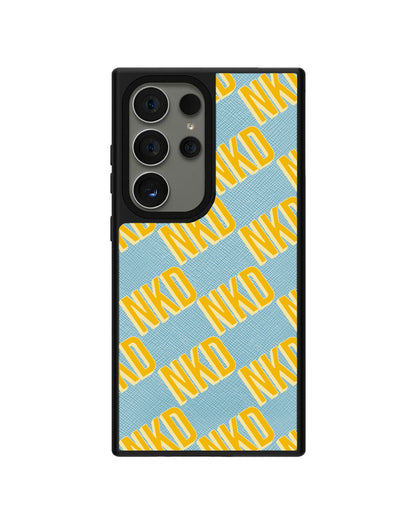 Android Leather Grip - CUSTOM MONOGRAM 3.0 Diagonal Initial 1.0