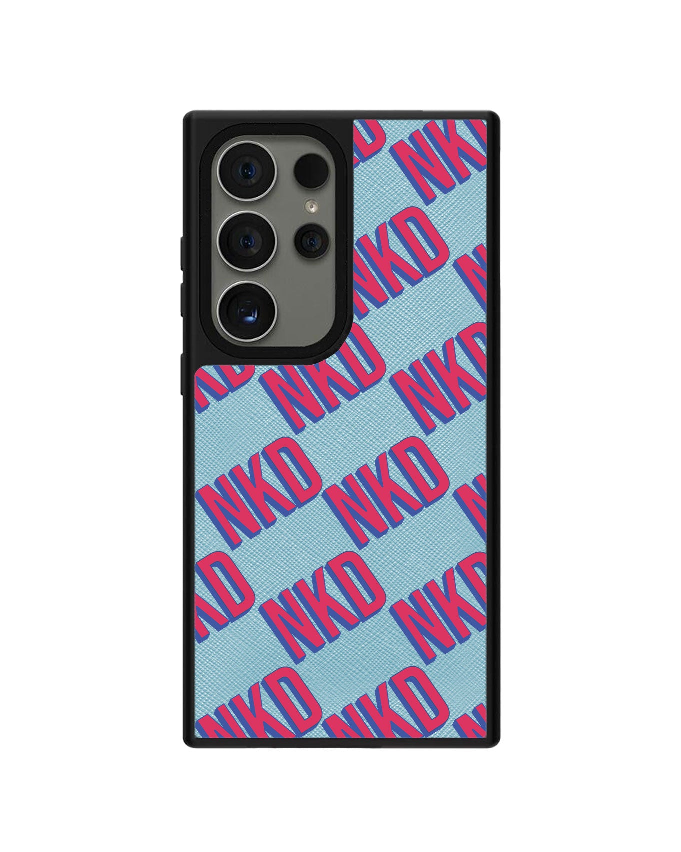 Android Leather Grip - CUSTOM MONOGRAM 3.0 Diagonal Initial 2.0