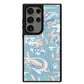 Android Leather Grip Case - Fish & Floral 4.0