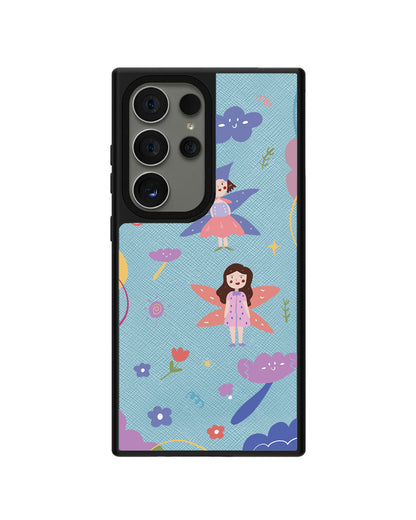 Android Leather Grip - Fairy Pattern