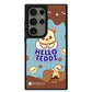 Android Leather Grip Case - Hello Teddy 1.0