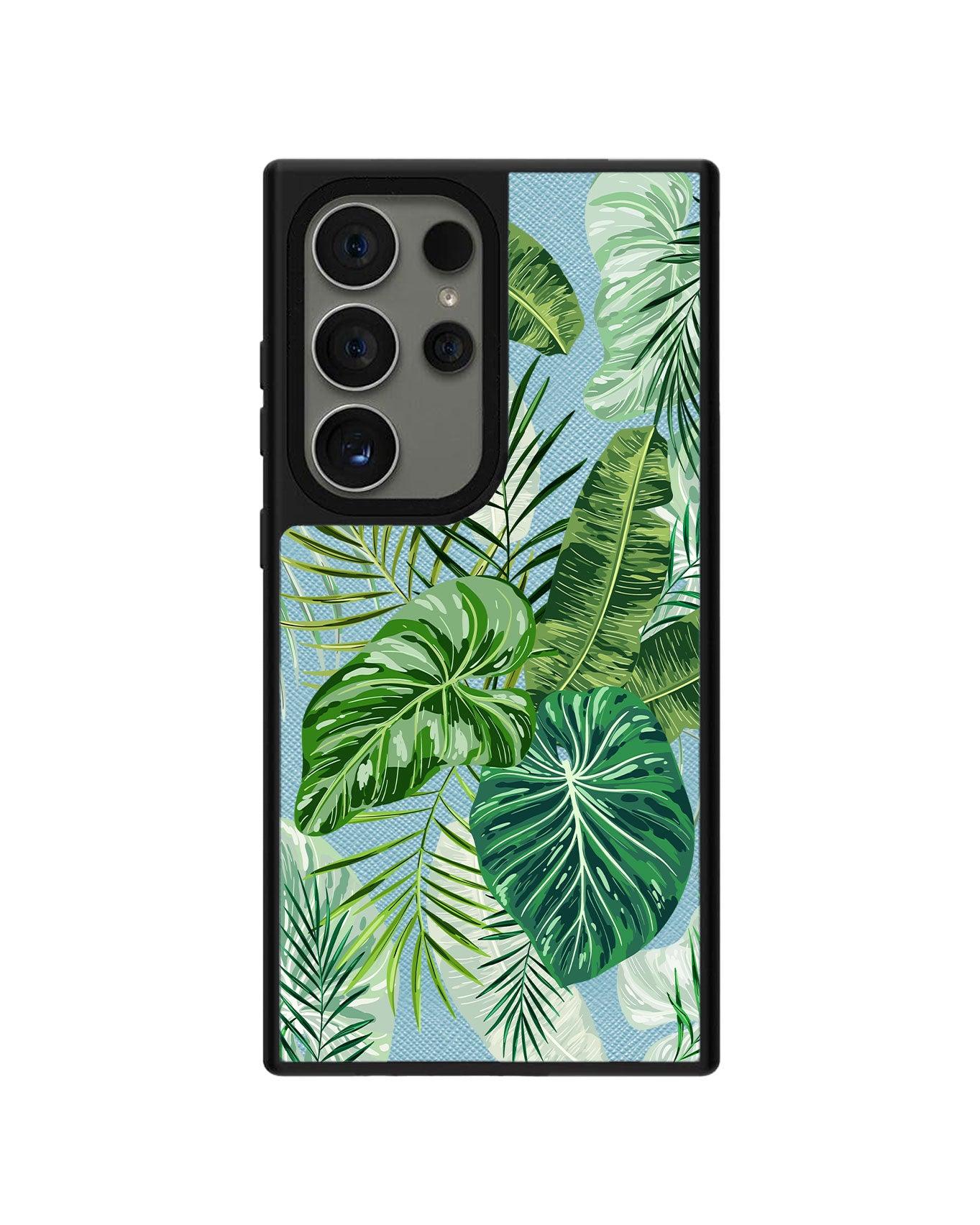 Android Leather Grip Case - Rainforest