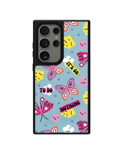 Android Leather Grip - It's OK To Do Nothing