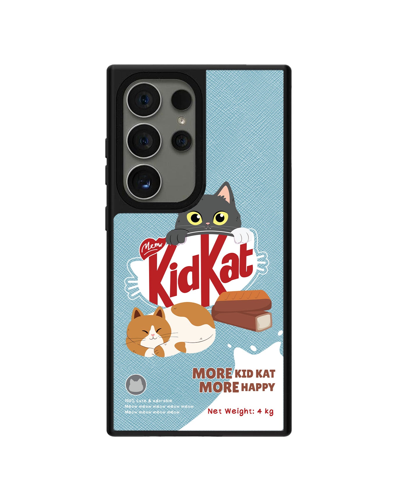 Android Leather Grip Case - Kidkat