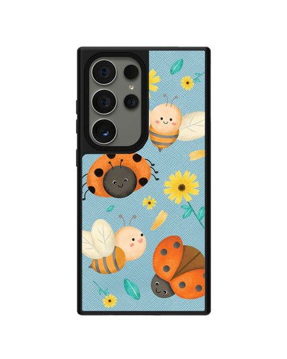 Android Leather Grip - Lady Bug & Bee