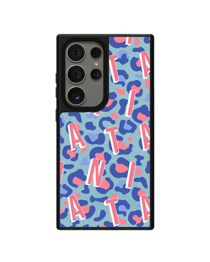 Android Leather Grip - CUSTOM MONOGRAM 3.0 Leopard 1.0