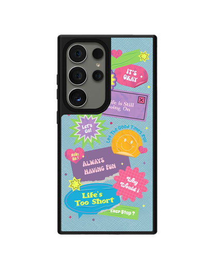 Android Leather Grip - Life's Too Short