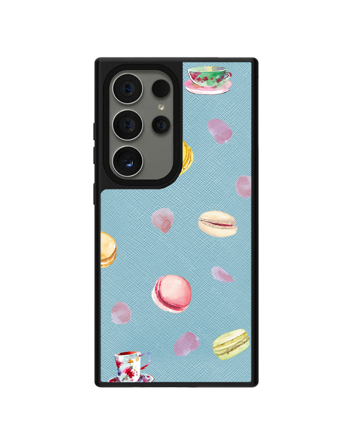 Android Leather Grip Case - Macarons