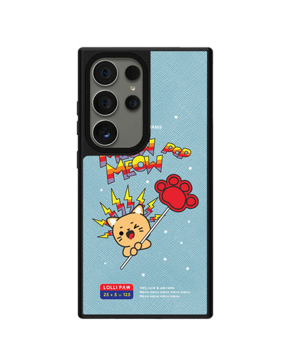 Android Leather Grip - Meow Pop 2.0