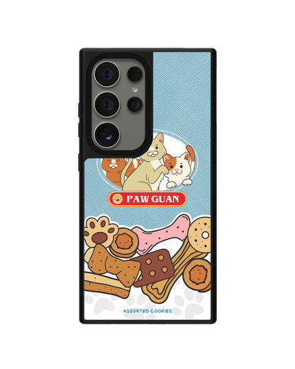 Android Leather Grip - Pawguan Cat