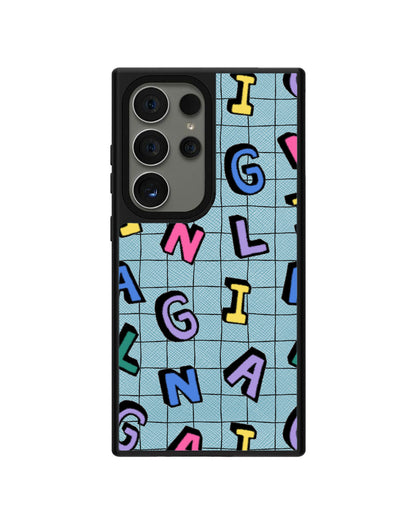 Android Leather Grip - CUSTOM MONOGRAM 3.0 Playful 2.0