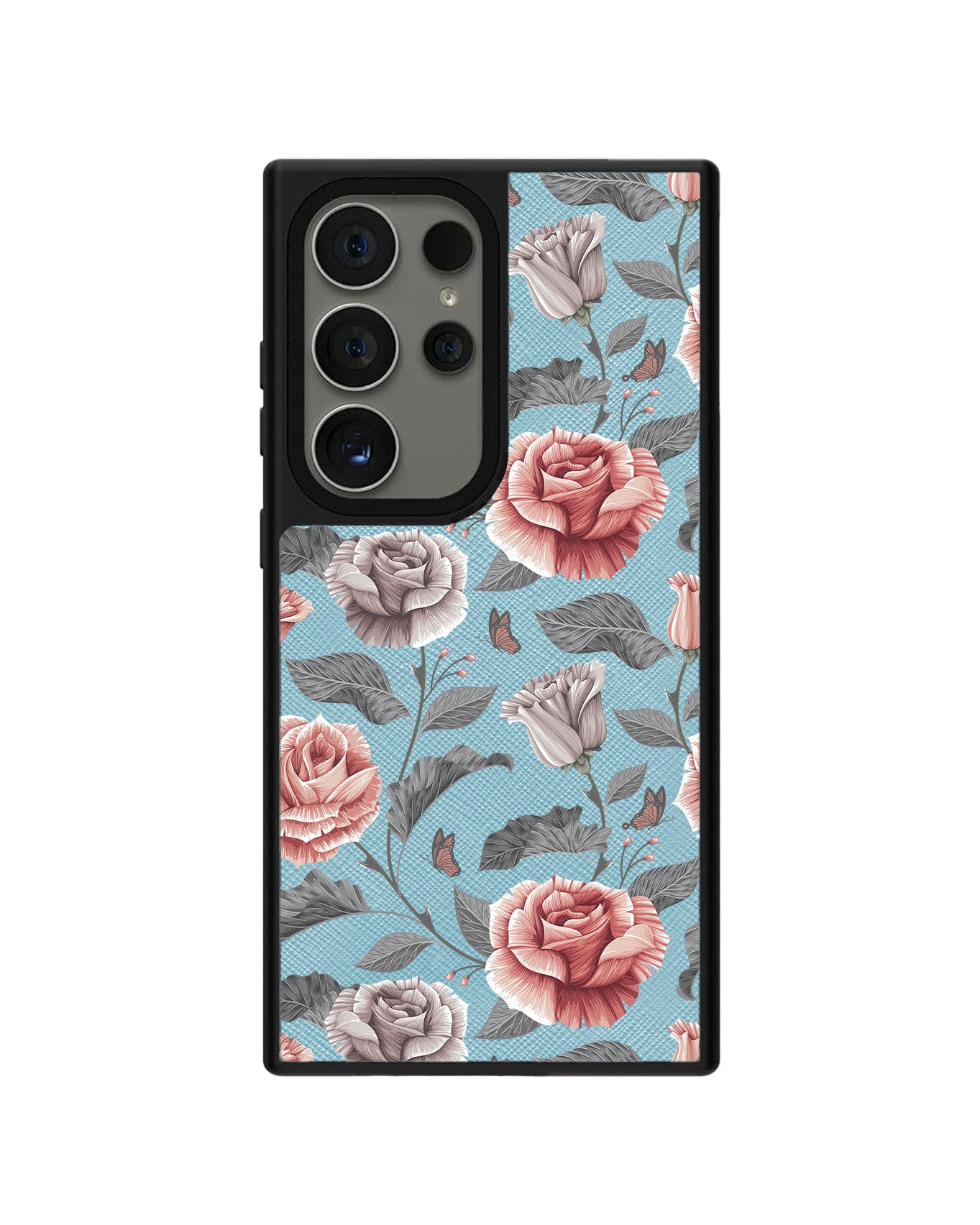 Android Leather Grip Case - Rosie