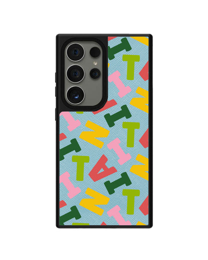 Android Leather Grip - CUSTOM MONOGRAM 3.0 Scattered 3.0