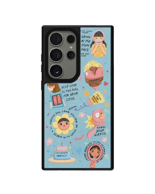 Android Leather Grip - Self Love Club