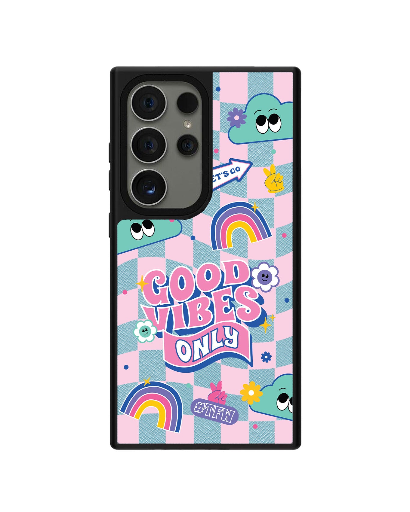 Android Leather Grip Case - TFW (Good Vibes)