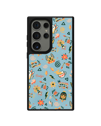 Android Leather Grip - Wild & Free