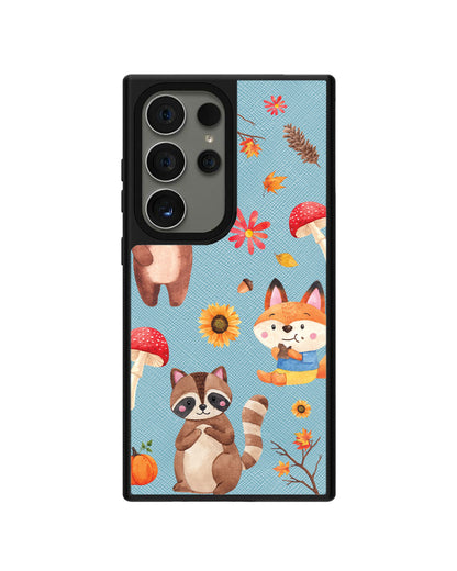Android Leather Grip - Autumn Animals