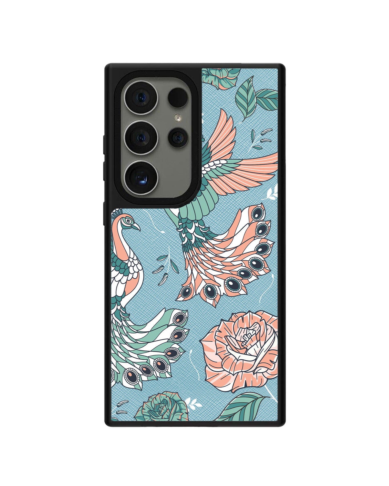 Android Leather Grip Case - Bird of Paradise 3.0