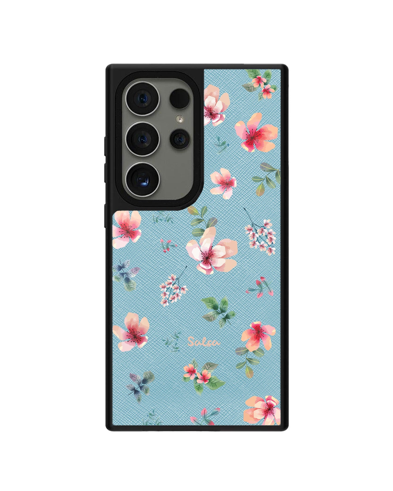 Android Leather Grip Case - Botanical Garden 5.0