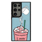 Android Leather Grip Case - Raspberry Frappe