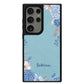 Android Leather Grip Case - Blue Florals