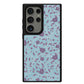 Android Leather Grip Case - Sketchy Flower 4.0