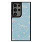 Android Leather Grip Case - Sketchy Flower & Butterfly 1.0