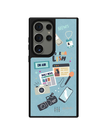 Android Leather Grip - Journalism
