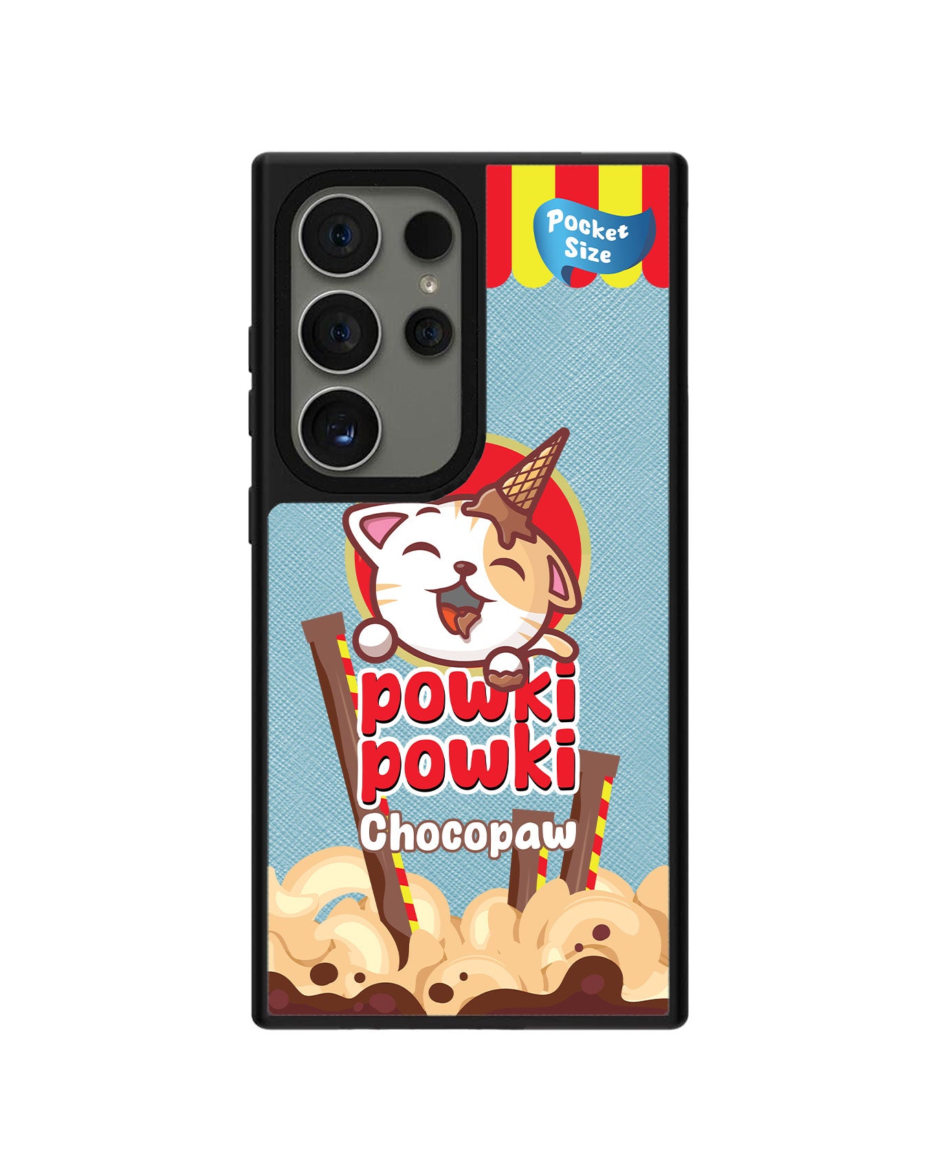 Android Leather Grip Case - Powki Powki