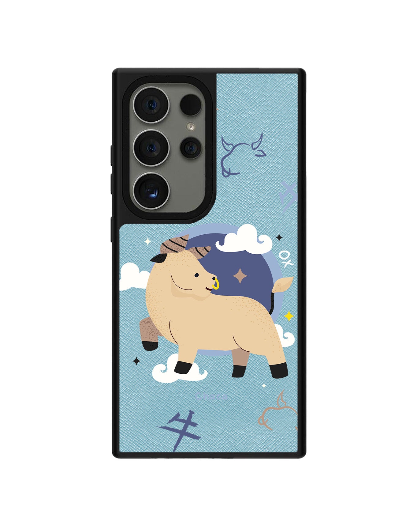 Android Leather Grip Case - Ox (Shio / Chinese Zodiac)