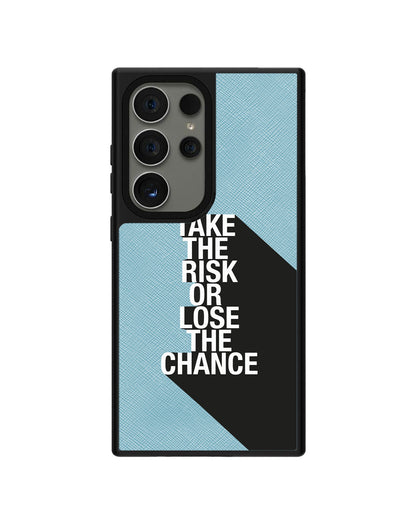 Android Leather Grip - Take The Risk