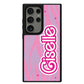 Android Leather Grip Case - Barbie Zebra Pattern