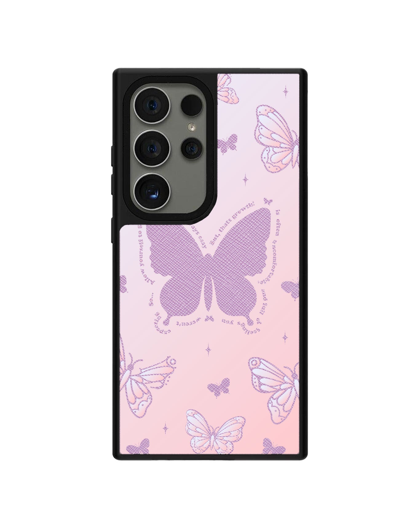 Android Leather Grip Case - Butterfly Effect 2.0