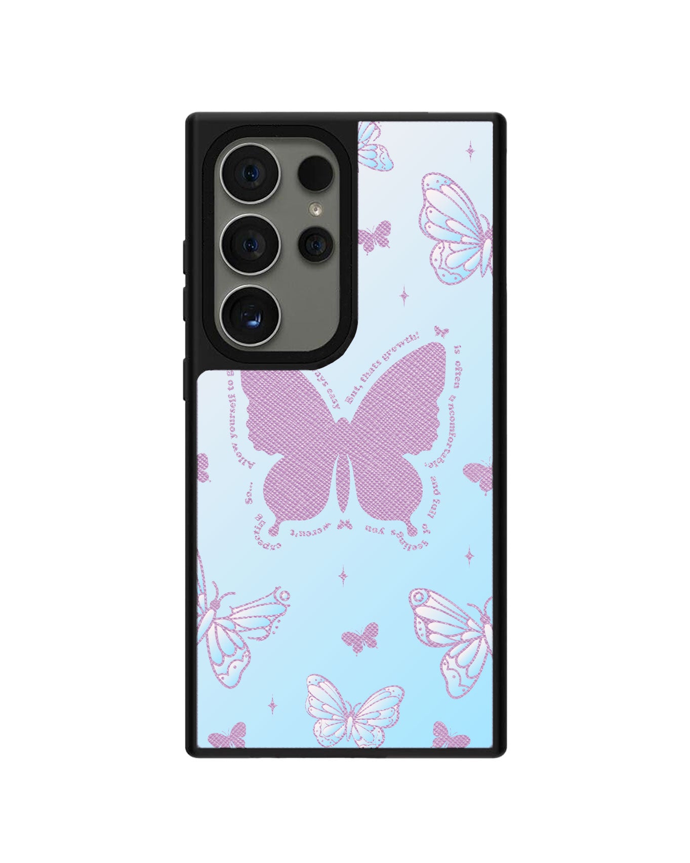 Android Leather Grip Case - Butterfly Effect 3.0